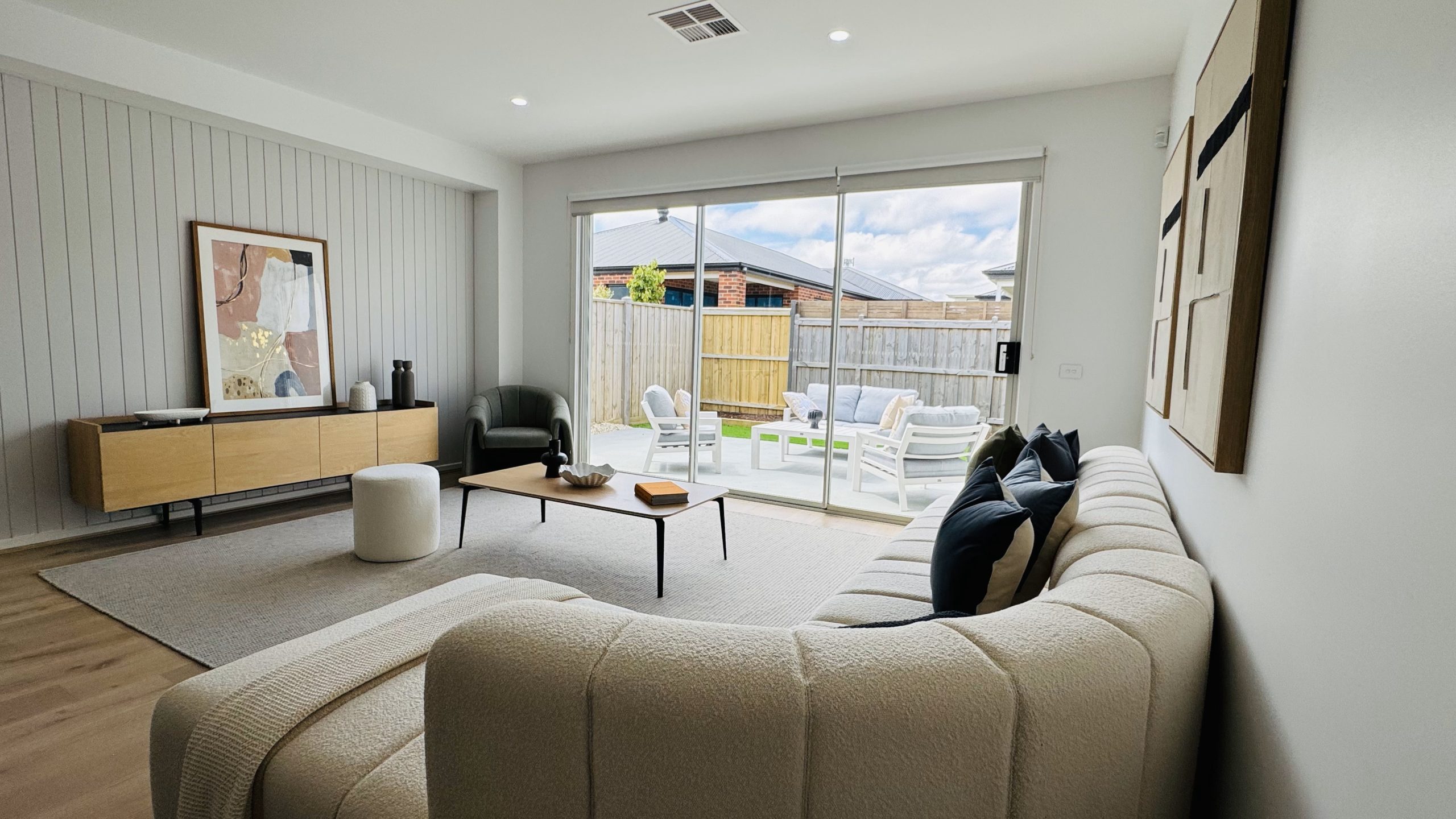 display home living room