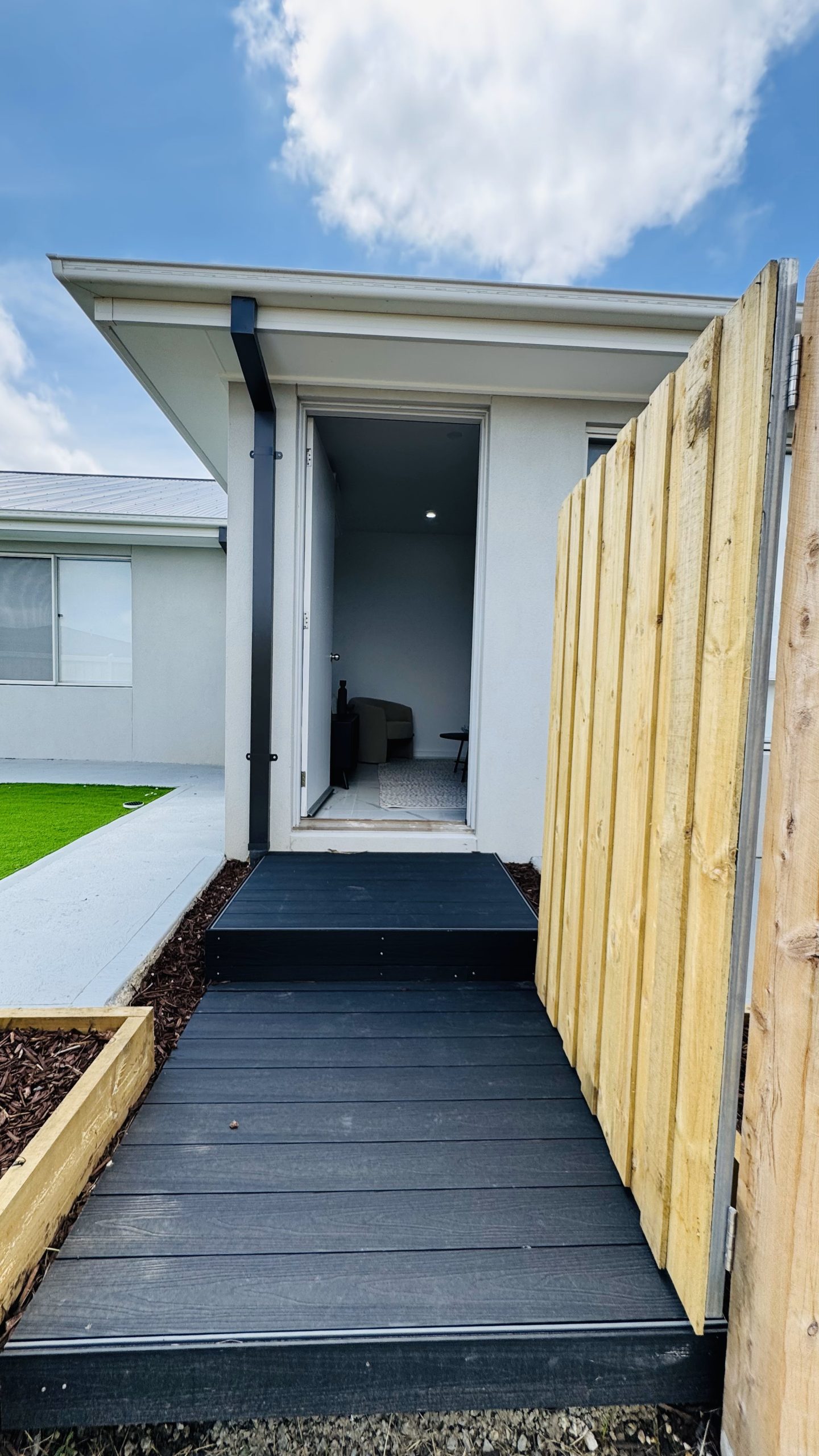 display home entrance